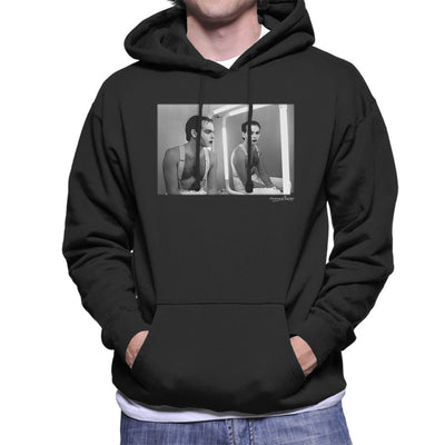 Gary Numan Backstage At The Tube 1984 Men's Hooded Sweatshirt - FotoGrafica