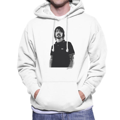 Dave Grohl Munich Rooftop 2007 Men's Hooded Sweatshirt - FotoGrafica